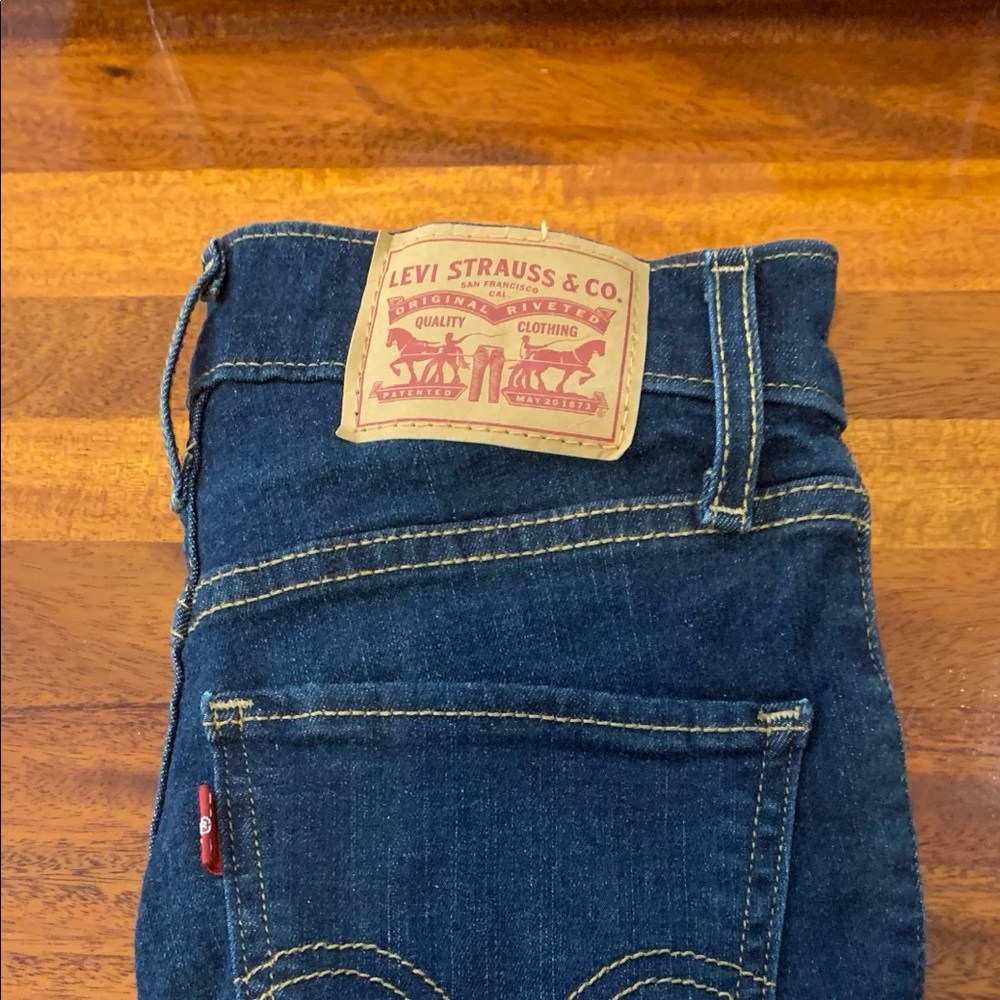 Levi’s mike high super skinny, like new